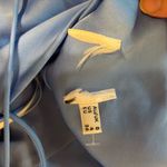 Beginning Boutique  blue satin Mini Dress Photo 4