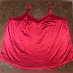 Torrid Dream Satin Lace Trim Sleeveless Sleep Cami in Red - size 1 (14/16, 1XL) Photo 5