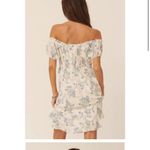 Prómesa Promesa Flowers In The Wind Mini Smocked Baby Doll Dress Cream Orange FLORAL S Photo 4