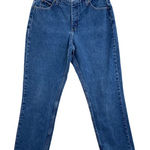 Riders By Lee Vintage Riders Relaxed Mom Jeans Womens 12M Blue Cotton High Waist Photo 0