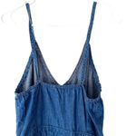 Landlubber Vintage Iconic 70s Denim Jean Bib Overalls disco size small Blue Photo 4