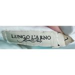 Lungo L'Arno Italian White Linen Button Photo 3
