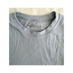 Abercrombie & Fitch Womens High The Ribbed Tee Baby Blue Size XL Photo 1