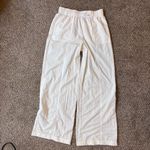 Reformation White Wide-Leg Pants Photo 2