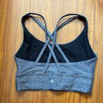 Lululemon  Heather Gray Long Line Energy Sports Bra Photo 0