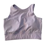 The Barbell Cartel women's size medium Lavender Crop Top purple sports bra lifti Photo 0