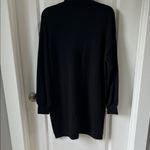 Fifteen Twenty  Black Cowl Neck Hoodie with Zipper Accents Photo 7