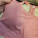 Yogalicious  pink sports bra medium Photo 1