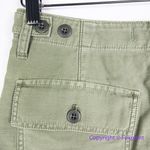 Madewell NEW  Relaxed Military Shorts, size 25‎ Photo 10
