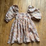 Judith March  Floral Puff Sleeve Mini Dress Small Photo 1