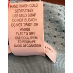 NWT Sharon Young Blue Off Shoulder Beaded Sweater Med Silk Blend Elegant Top Photo 9