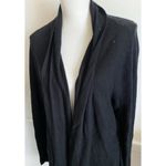 Jones New York  • Black Drapey Cardigan Photo 2