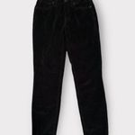 Madewell 9” High Riser Skinny Skinny Jean in Black Velvet 25 Photo 1
