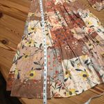 Fate Midi Dress Sz Small Patchwork Boho Peasant Western Romantic Feminine Flowy Photo 13