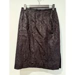 Bernard Zins Paris Skirt Womens 6 Black Lace Pencil Work Grunge Goth Whimsigoth Photo 1