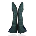 Rothy's ‎ The Point Aqua Heather Turquoise Flats Size 8 Shoes Slip On Ballet Knit Photo 5