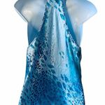 Victoria's Secret Victoria’s Secret blue animal print soft 2 piece PJ set Photo 3