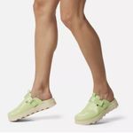 Sorel  Women's Viibe Clog Slip-Ons - Luminous Lime, Honey White size 9/5 Photo 1