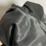 Calvin Klein Jacket Black Women Size Large Flaws Hood Drawstring Zip-Up Photo 12