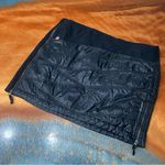 Skhoop Black Insulated outdoor Puffer Mini Skirt XL Photo 0