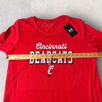 Under Armour New Cincinnati Bearcats T-Shirt Womens L Red Long Sleeve Tee NCAA Photo 5