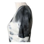 Brandy Melville Brandy Melville Tie Dye Crop Top Ribbed Blue Short Sleeve Women Size One Size Photo 8