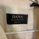 Dana Buchman Silk Blazer Ivory Sheen 3/4 Sleeve Photo 8