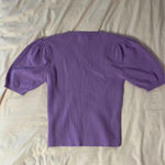 Boutique Dee Elly Short Sleeve Purple Sweater Womens Small Photo 2