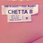 Chetta B Cheeta B dusty rose 💯silk three piece skirt, jacket, & camisole. Size 8/8P Photo 8