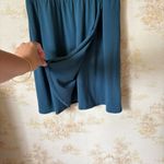 Lilla P blue Pima cotton sleeveless tank top mini dress minimalist size XL Photo 2