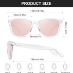 unglasses Womens Men Classic Retro Polarized Sunglasses Trendy Vintage Sun Glasses UV400 Protection Photo 2