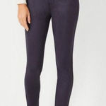 Ann Taylor Faux Suede High Rise Skinny Jean Sz 2 Photo 0