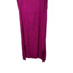 KSL Karin Stevens 2 Piece Dress Set Plus Size 20W Magenta Maxi Dress Blouse Pink Photo 3