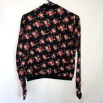 Ashley by 26 International  Black Floral Jacket Photo 1