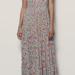 ZARA NWT  Ditsy Floral Print Strappy Maxi Sun Dress in Multicolored Women's M Photo 1