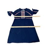 The Moon Ella Dress Womens XL Used Blue Red Photo 14