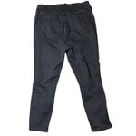 Good American  Good Waist Crop Black Denim Jeans Size 6 High Rise Comfort Stretch Photo 1