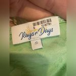 RAYS FOR DAYS Women’s Viscose‎ Elena Elegant Green Draped Dress Size S Photo 4