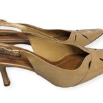 Antonio Melani Leather Slingback Pointed Toe Heels Photo 5