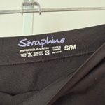 Seraphine Black Maternity Over The Bump Full Length Leggings Size S M Photo 3