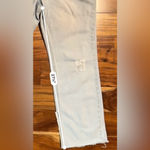 Avec Les Filles  Straight Leg Split Hem Jeans Photo 5