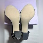 Madden Girl Bitsyy Black Suede Block Heel With Faux Pearls Strappy Party New 9 Photo 5