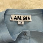 I am gia I.Am.Gia. Audrina Crop Cardigan Powder Blue Photo 6