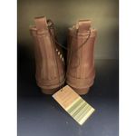 Serra Plum Women's Chelsea Rain Boots Elastic Side Panels & Lugged Sole Size 8 Photo 2