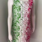 Lilly Pulitzer Jubilee Flam Alma Shift Dress Pink Green size 8 Photo 1