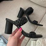 A New Day Braided Black Heels Photo 0