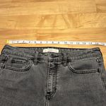 Abercrombie & Fitch Light Black Jean Shorts - Size 28 Photo 6