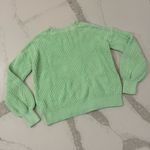 Lilly Pulitzer Bristow Cotton Knit Crewneck Sweater Women’s XS Pistachio Green Photo 9