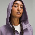 Lululemon Scuba Oversized Half-Zip Hoodie- Purple Ash M/L Photo 5