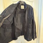 SONOMA GOODS FOR LIFE Navy Blue Utility Jacket Full Zip Button Pocket Size XXL Photo 2
